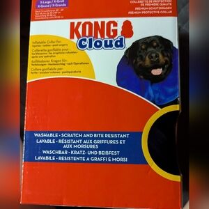 KONG Cloud XL Protective Collar Surgery Licking Scratch Bite Resistant  Dogs NIB